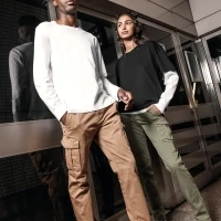 Organic cotton 180g long sleeves t-shirt