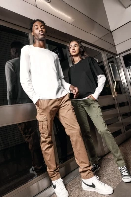 Organic cotton 180g long sleeves t-shirt