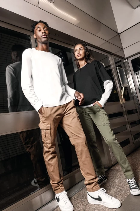 Organic cotton 180g long sleeves t-shirt