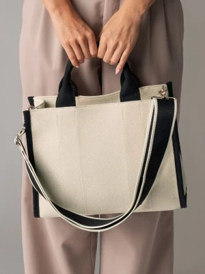 Sac main polyester & coton 
