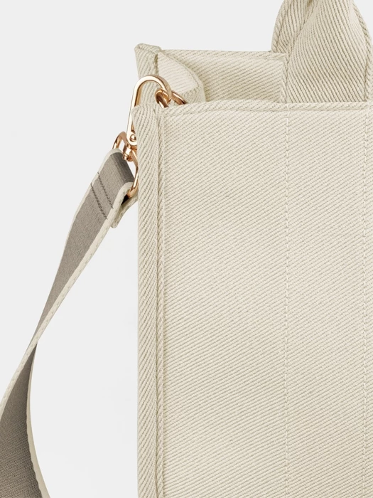Sac main polyester & coton 