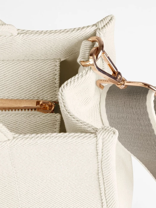 Sac main polyester & coton 