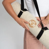 Tapis yoga en laine made in France
