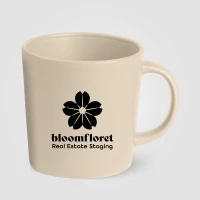 355 ml frosted matte ceramic mug
