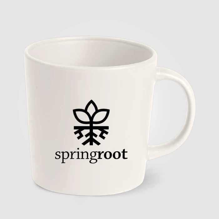 355 ml frosted matte ceramic mug