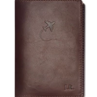 Rfdi blocking leather passport wallet