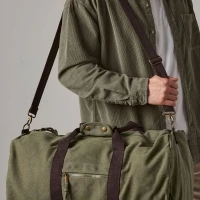 Canvas cotton duffle bag 