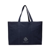 Recycled canvas totebag 400g -2% water.org