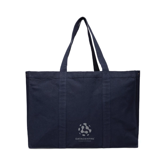 Recycled canvas totebag 400g -2% water.org