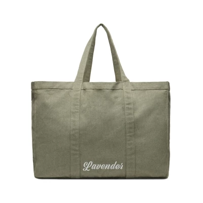 Recycled canvas totebag 400g -2% water.org