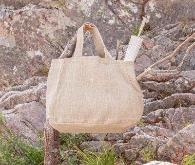 Sac toile de jute 51 x 23 x 5,5 cm