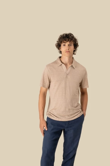 Linen polo Native Spirit
