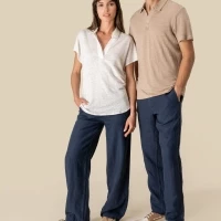 Native  Spirit linen polo