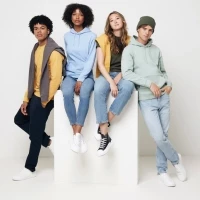 Tee-shirt coton bio &  recyclé 180gr