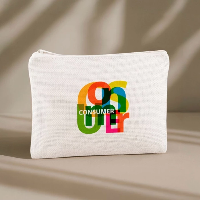 Trousse façon Lin 20 x 15 cm