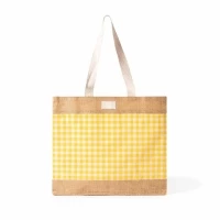 Recycled cotton bag 41 x 35  x 17 cm