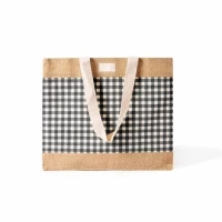 Recycled cotton bag 41 x 35  x 17 cm