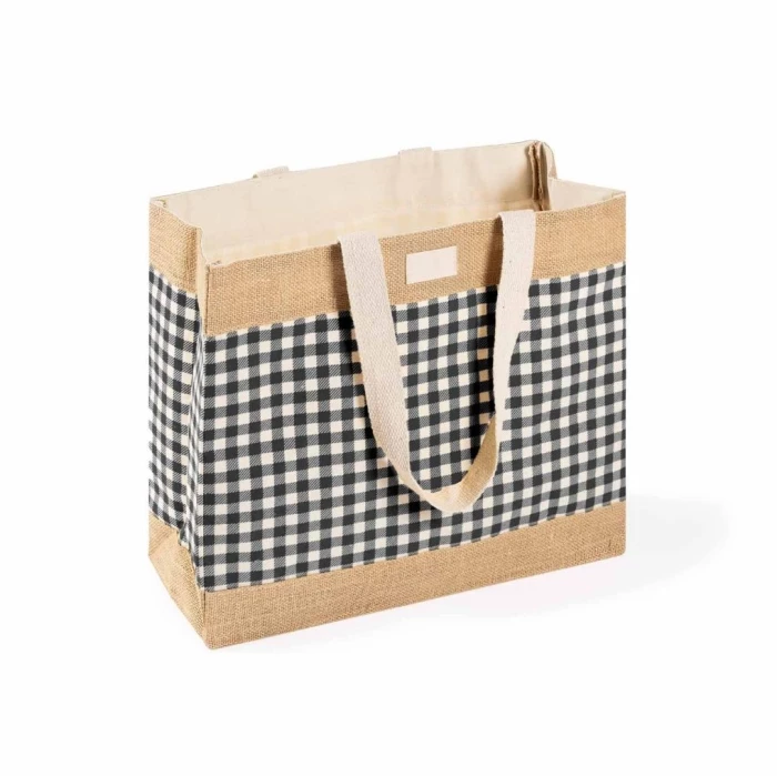 Recycled cotton bag 41 x 35  x 17 cm