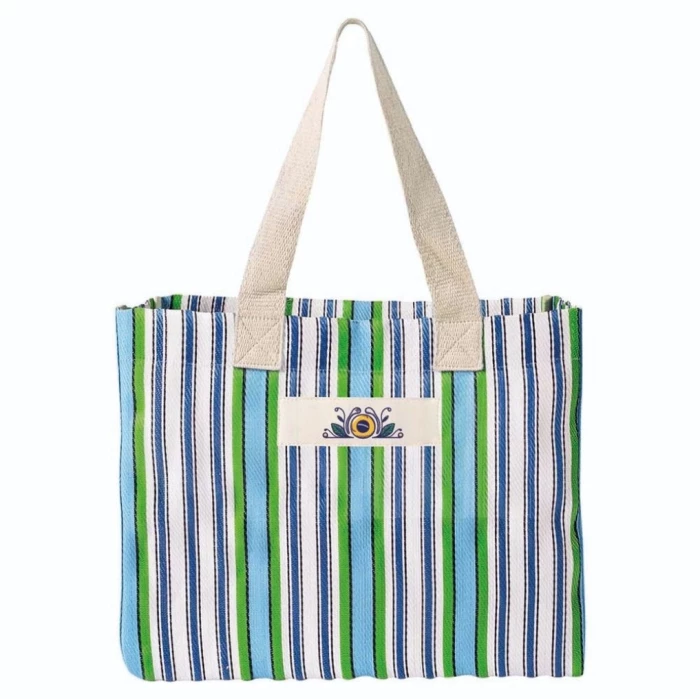 Sac rayé 38 x 31 x 20 cm