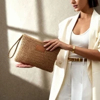 Trousse papier & polyester 29 x 20 cm