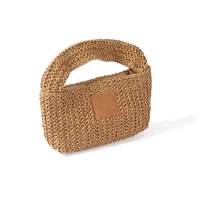 Sac à main papier & polyester 20 x 11 x 7 cm