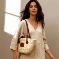 Sac panier papier  31 x 19 x 12 cm