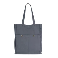 Faded cotton bag 310g -32 x 34 x 10 cm