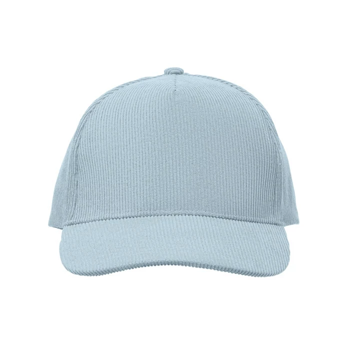 Casquette velours cotelé 5 pans 