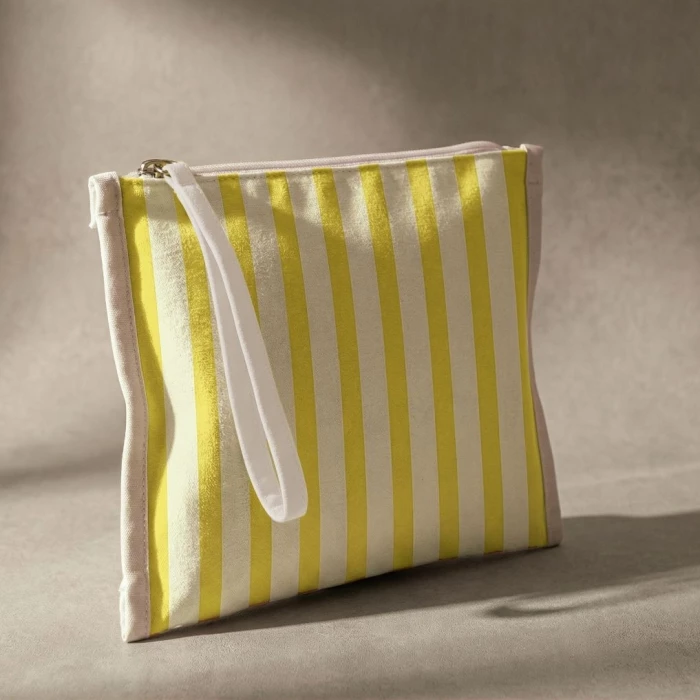 Trousse coton & polyester 26,5 x 19,5 cm