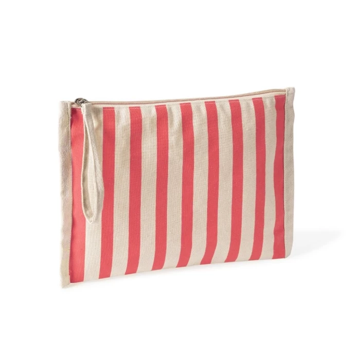 Trousse coton & polyester 26,5 x 19,5 cm