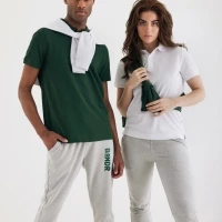 Polo coton piqué recyclé 220gr