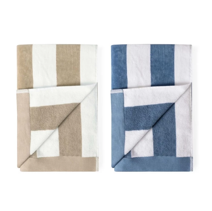 Drap de plage coton 80 x 160 cm