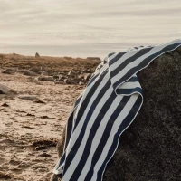 Serviette coton recyclé 80 x 160 cm