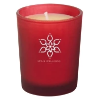 Coloured glass candle  55gr