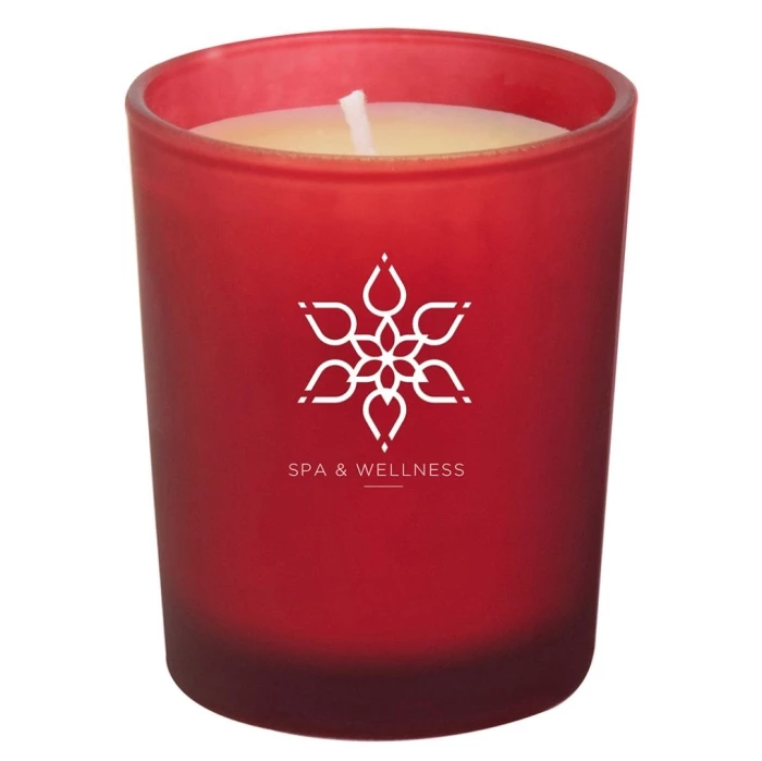 Coloured glass candle  55gr