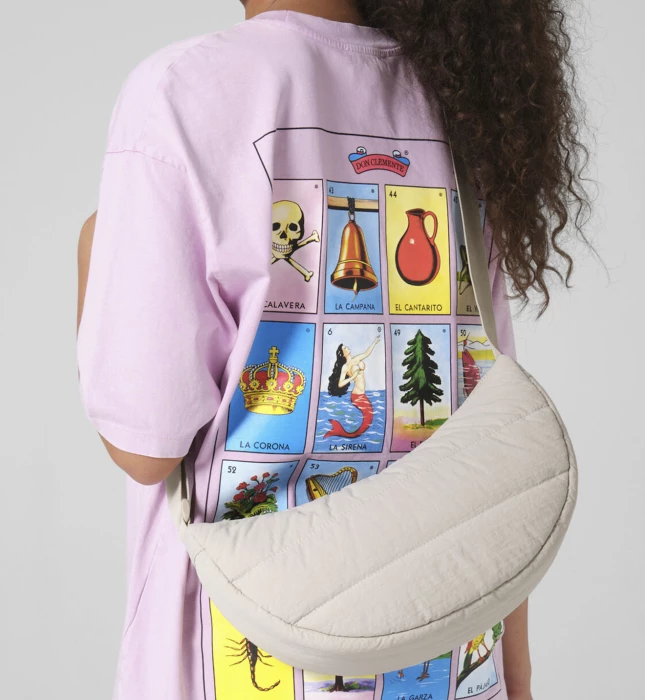 Sac bandoulière matelassé recyclé