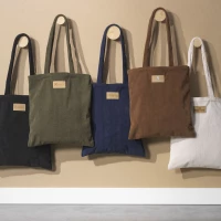 Recycled corduroy bag 38 x 42 cl