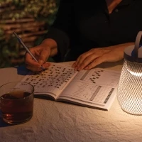 Lampe de table usb recyclée