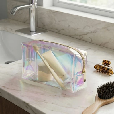 Trousse holographique 18 x 10 x 5 cm