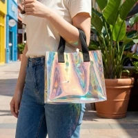 Sac holographique  25 x  20 x 8 cm