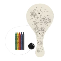 Raquettes à colorier