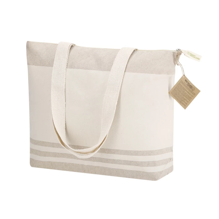 Sac coton recyclé 48 x 35 x 12 cm