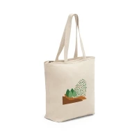Totebag zippé 280g - 40 x 48 x 15 cm