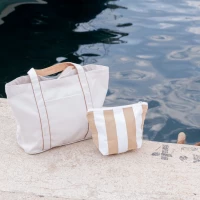 Sac coton et polyester recyclés 37 x 27 x 12 cm