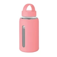 Glass & silicone bottle 600ml