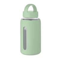 Glass & silicone bottle 600ml