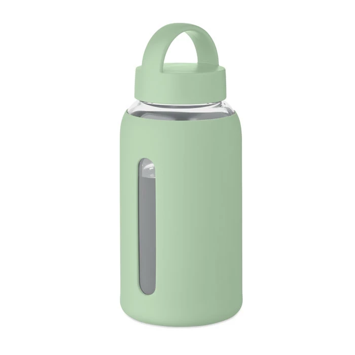 Glass & silicone bottle 600ml