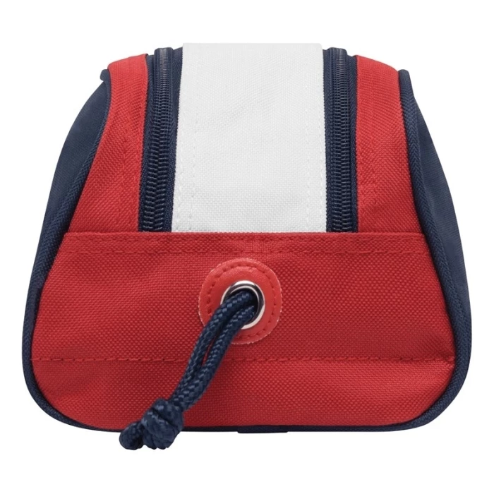 Three-tone toiletry bag