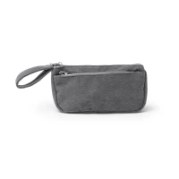 Velvet toiletry bag  20  x 10 x 7 cm