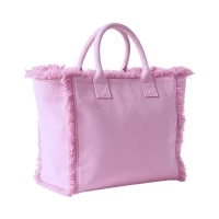 Sac coton zippé 36 x 32 x 20 cm